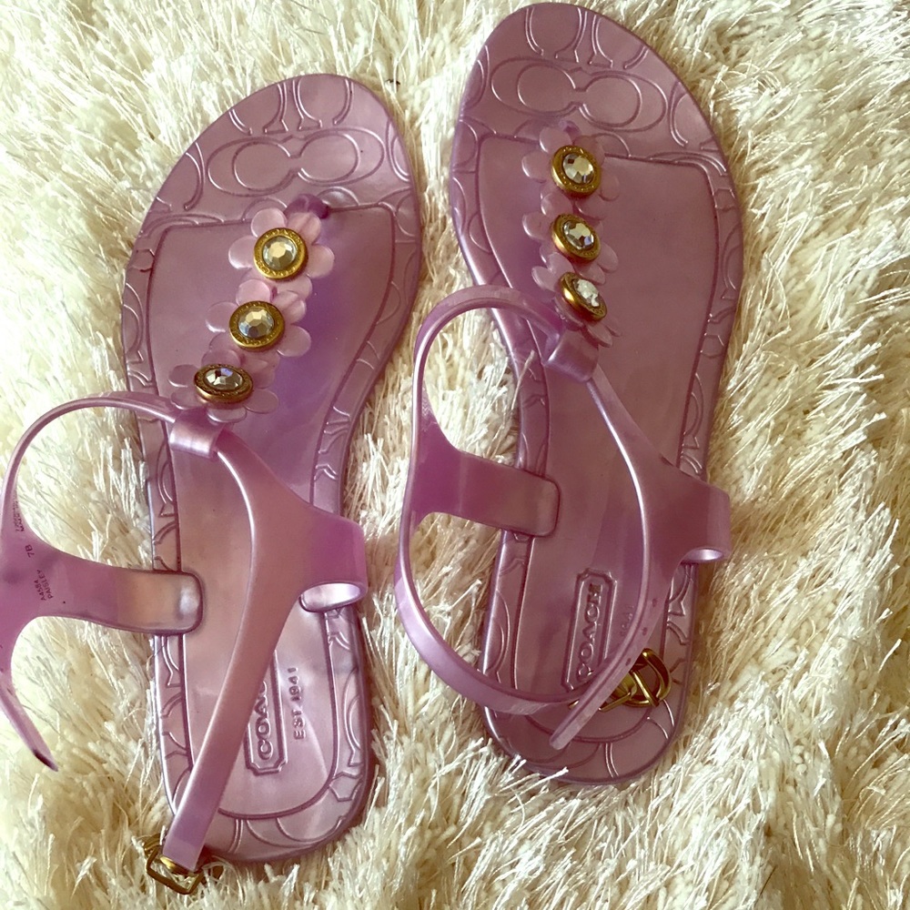 Coach sandals
